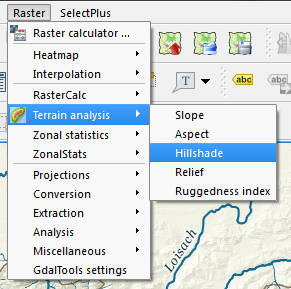 hillshade_menu