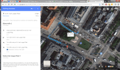 Pedestrian routing in Google Maps