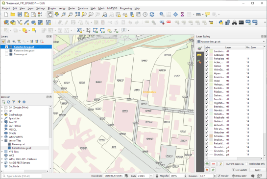 Official Austrian basemap and cadastre vector tiles | Free and Open ...